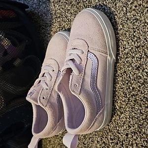 Purple suede vans